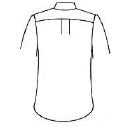 1 Pleat Back 1 Pleat Back