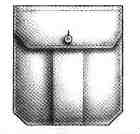 Box Pleat / W Flaps Pocket Box Pleat / W Flaps Pocket